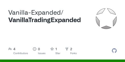 vanilla trading expanded|vanilla expanded github.